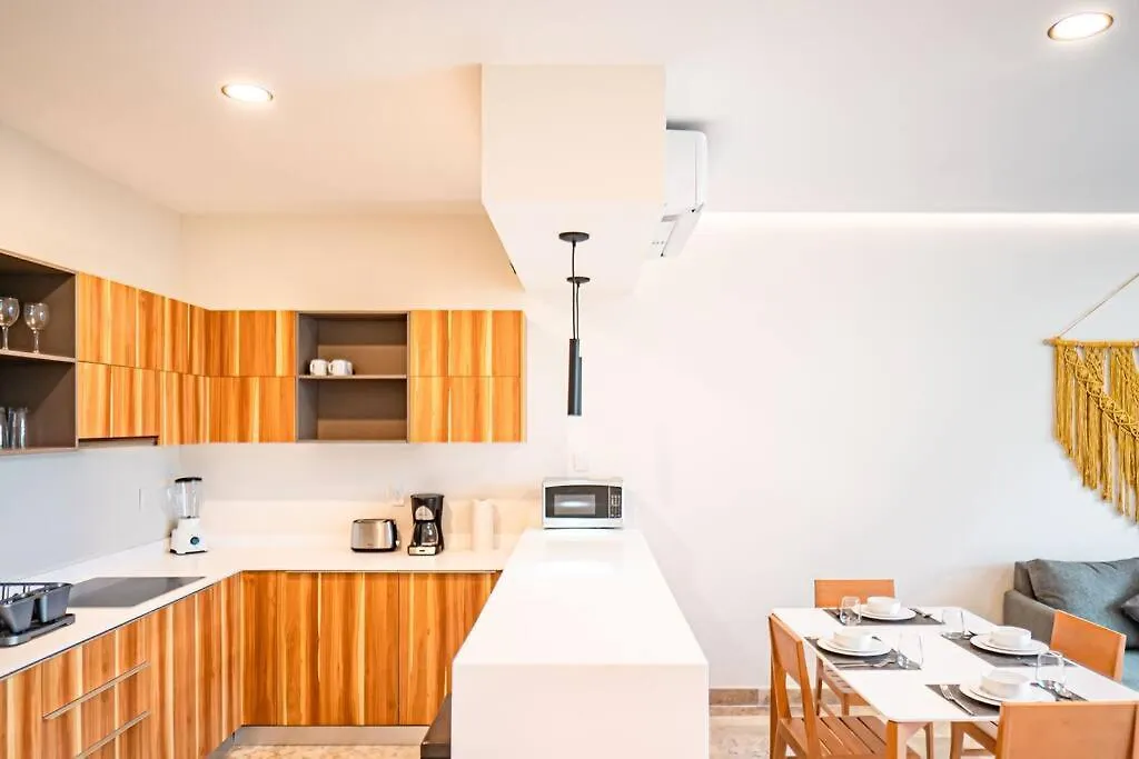 Comfortable 1 Bedroom In Elena 201 Aldea Zama Tulum 0*,