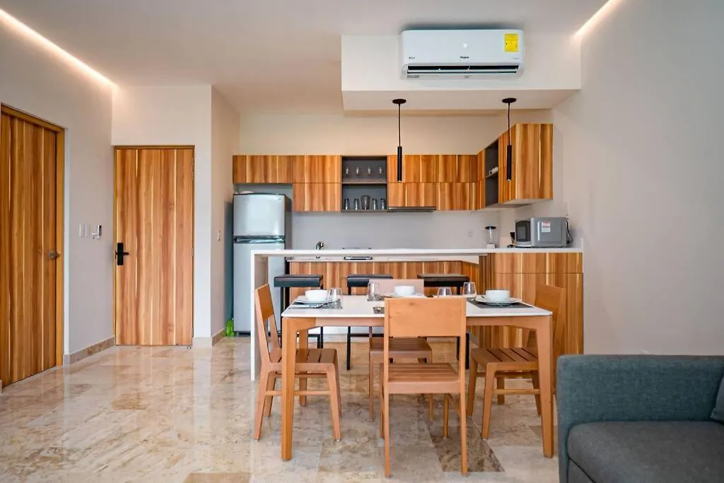 Comfortable 1 Bedroom In Elena 201 Aldea Zama Tulum 0*,  Mexico