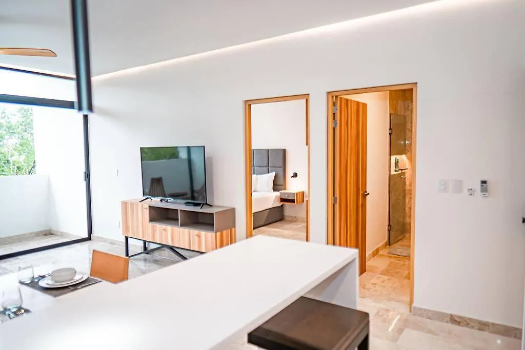 Comfortable 1 Bedroom In Elena 201 Aldea Zama Tulum Apartment